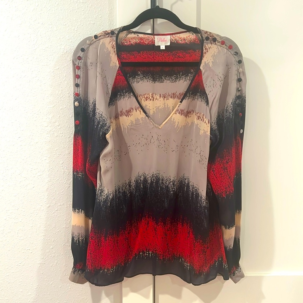 Parker silk top